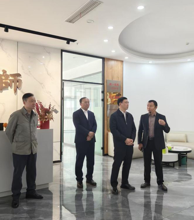 重庆市司法局政治部主任李友生 一行莅临新盟所视察指导